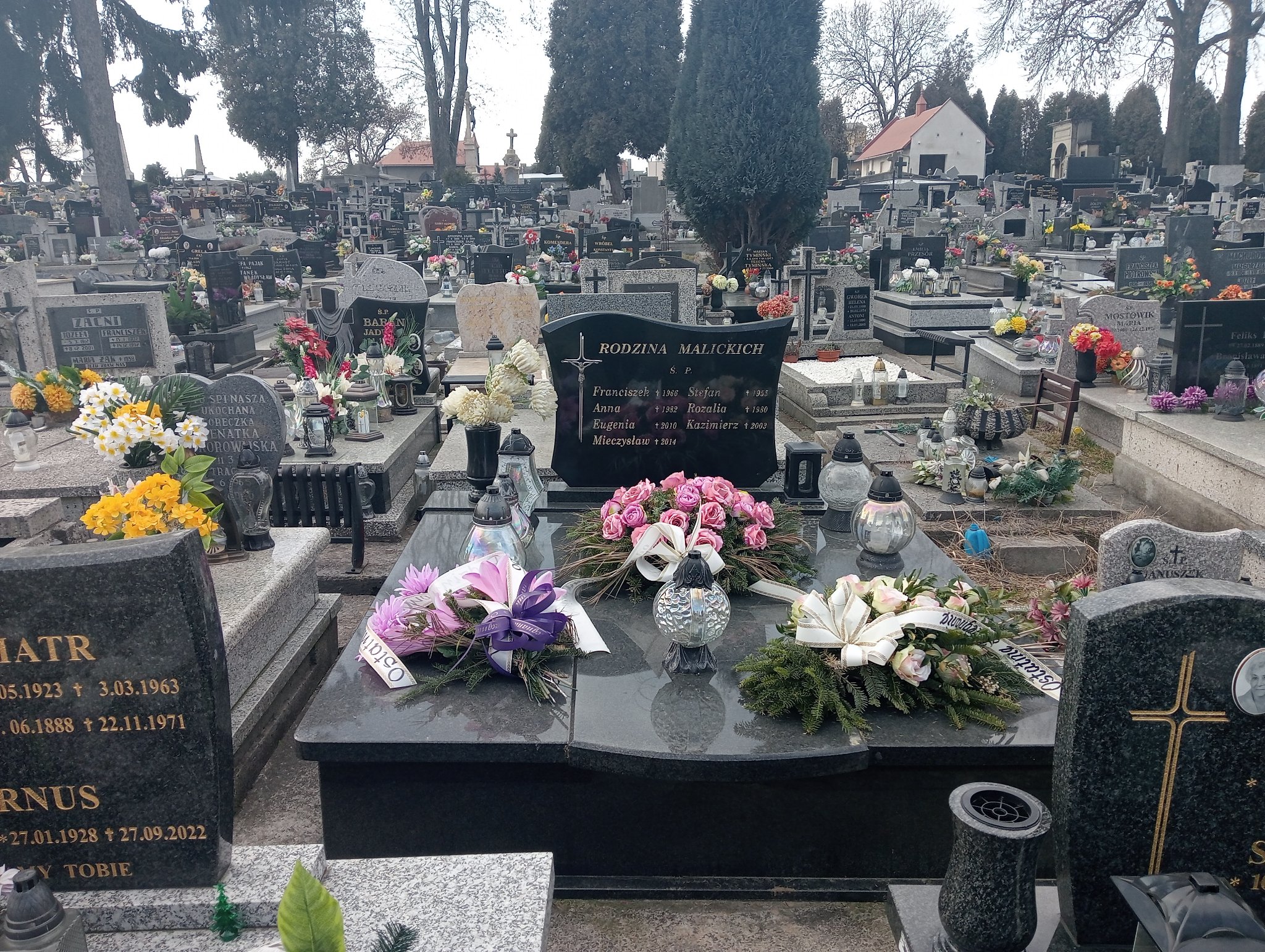 Grób Maria Malicka