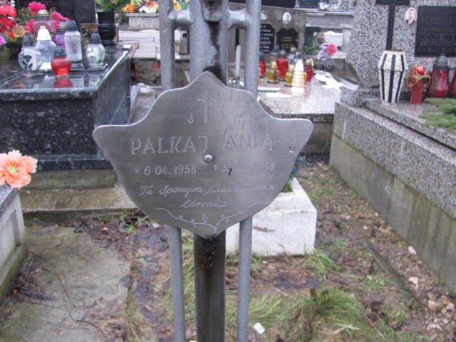 Anna Palkaj 1958 Oświęcim - Grobonet - Wyszukiwarka osób pochowanych